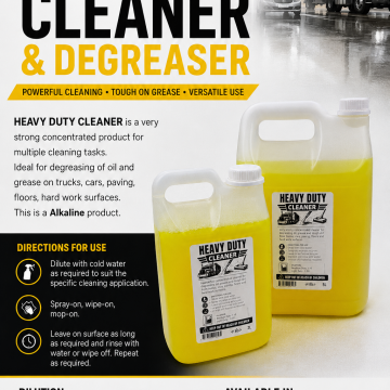 Heavy Duty Cleaner & Degreaser